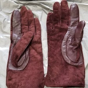 H&M Faux Suede Leather Gloves